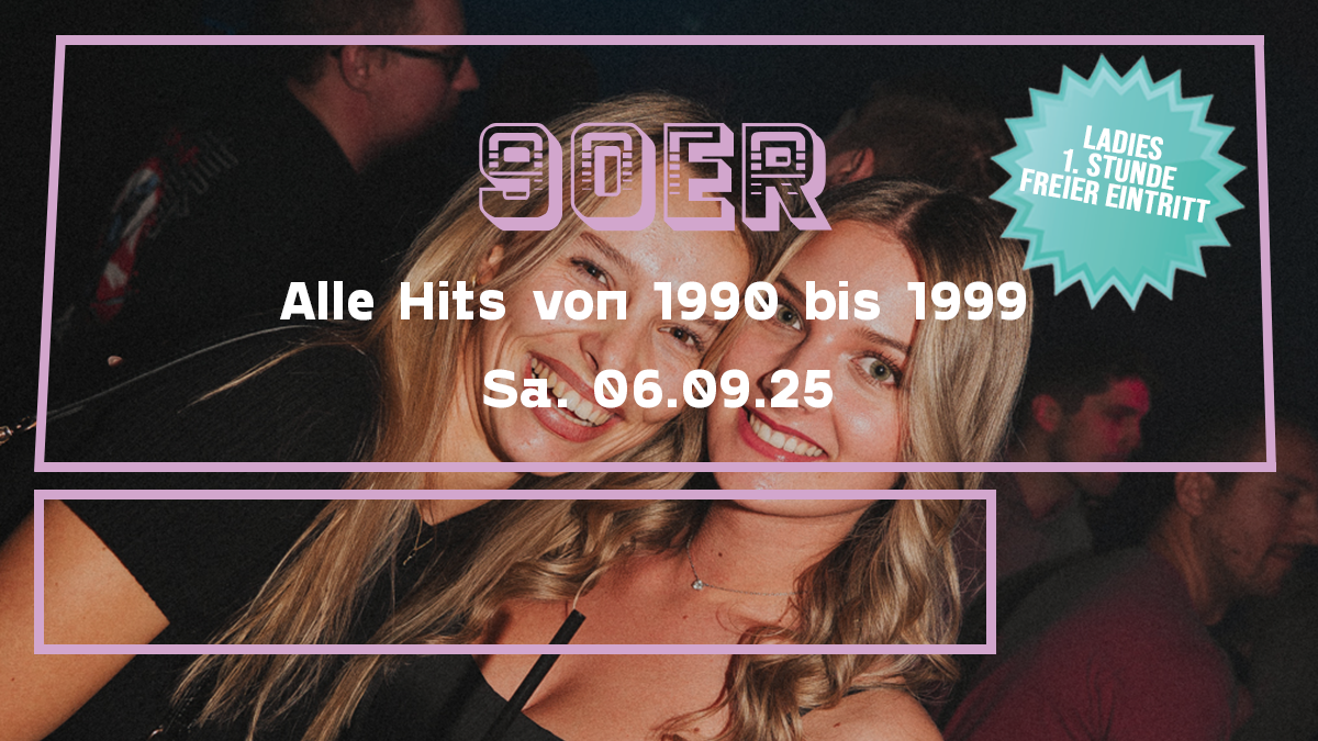 90er Party | Alle Hits von 1990 bis 1999