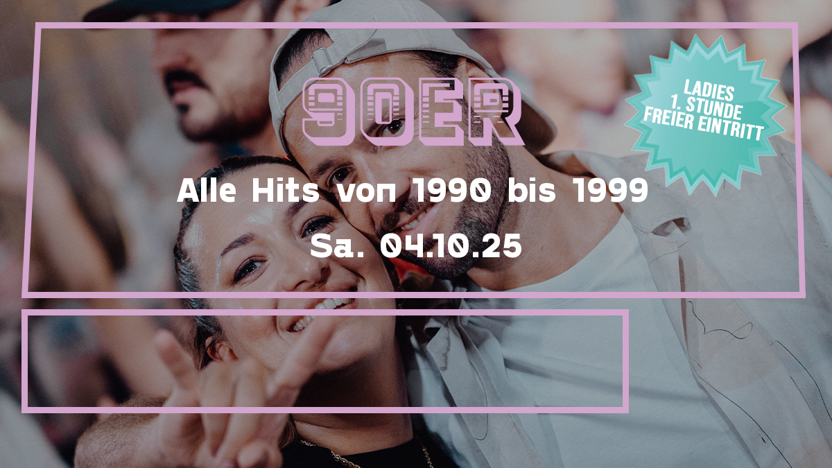 90er Party | Alle Hits von 1990 bis 1999 - Ladies erste Stunde FREE