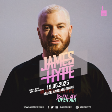 JAMES HYPE | PLAY OPEN AIR